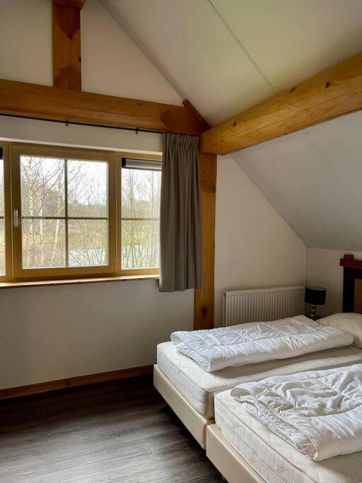 Unieke Houten Villa Met Sauna In Twente - 6P Den Ham 外观 照片