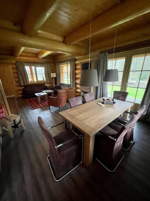 Unieke Houten Villa Met Sauna In Twente - 6P Den Ham 外观 照片