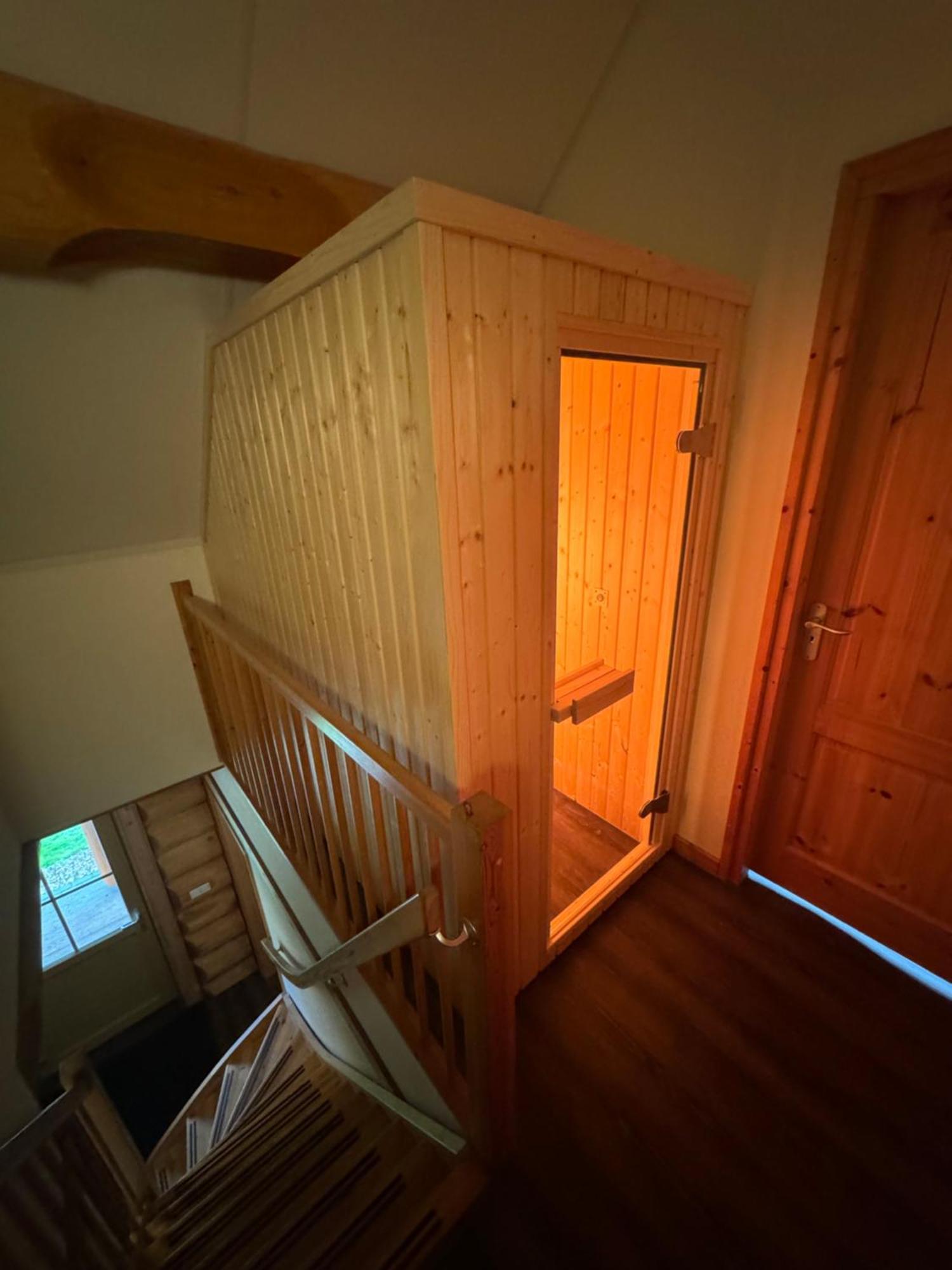 Unieke Houten Villa Met Sauna In Twente - 6P Den Ham 外观 照片