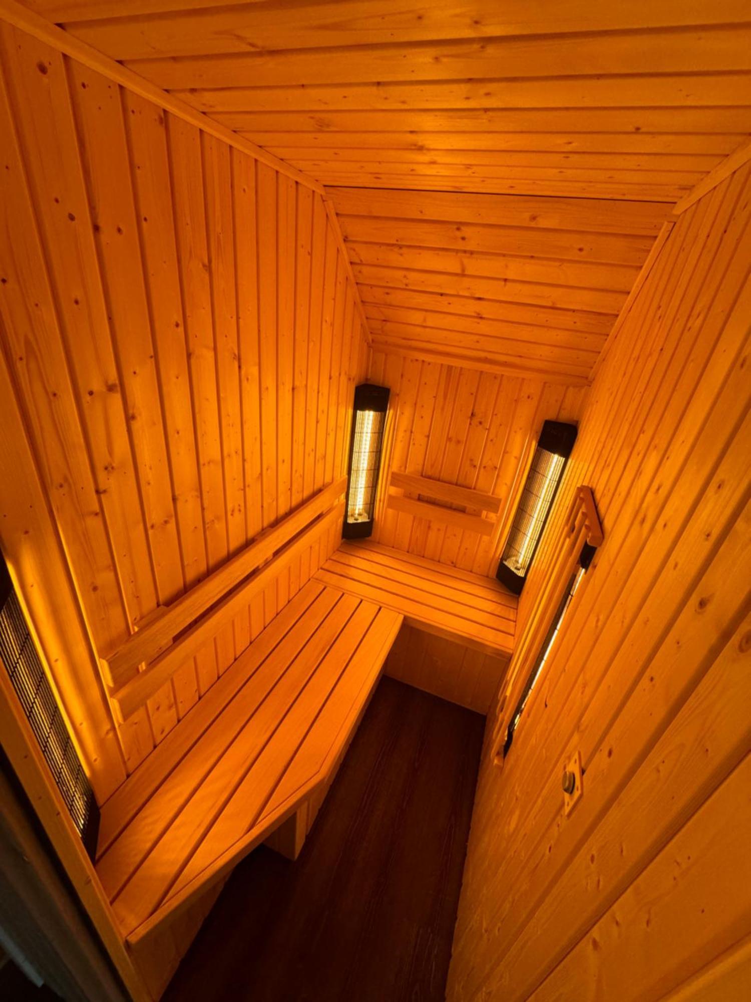 Unieke Houten Villa Met Sauna In Twente - 6P Den Ham 外观 照片