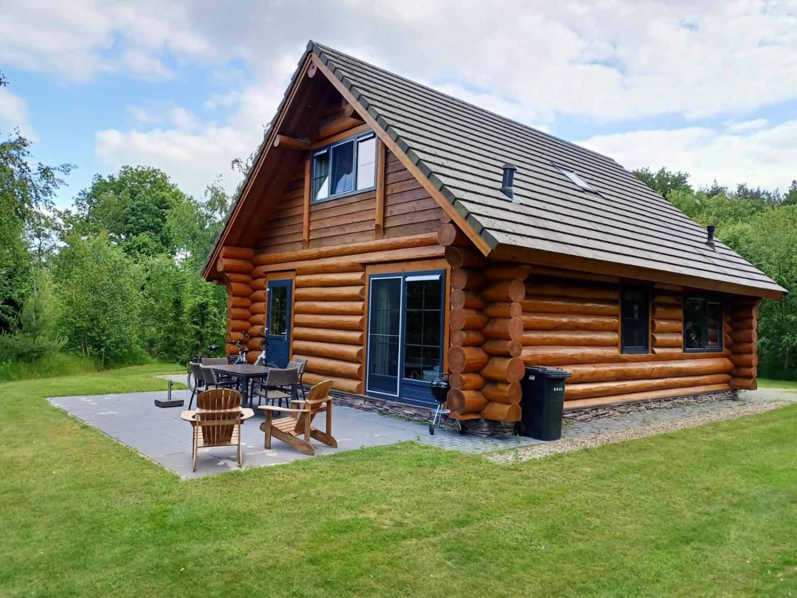 Unieke Houten Villa Met Sauna In Twente - 6P Den Ham 外观 照片