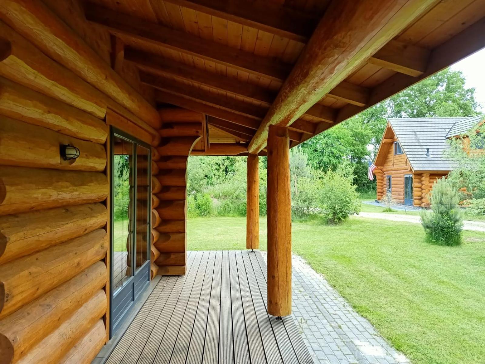 Unieke Houten Villa Met Sauna In Twente - 6P Den Ham 外观 照片