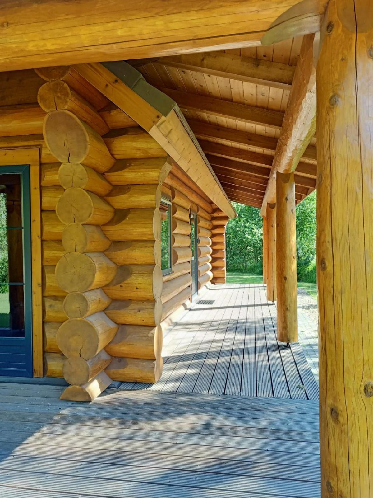 Unieke Houten Villa Met Sauna In Twente - 6P Den Ham 外观 照片