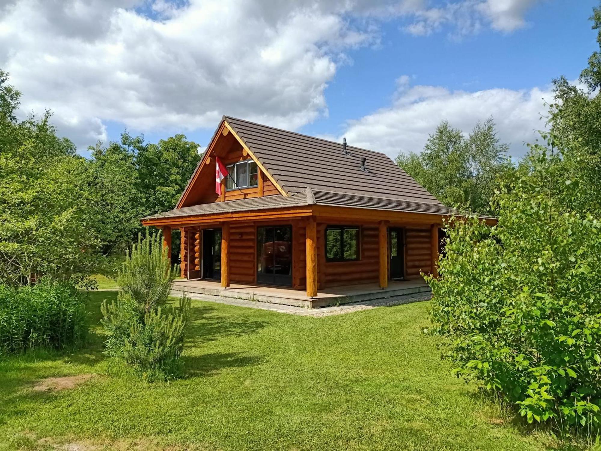 Unieke Houten Villa Met Sauna In Twente - 6P Den Ham 外观 照片